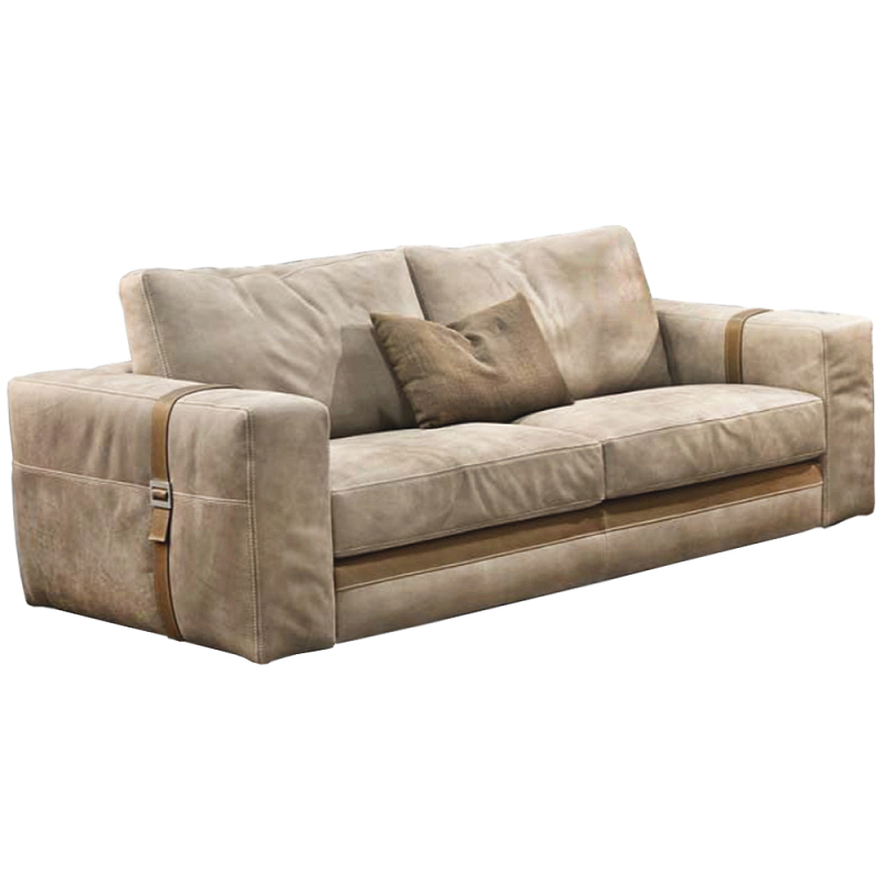 Диван ARGO  натуральная кожа Бежевый в Тюмени | Loft Concept 