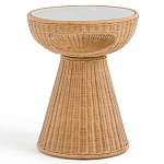 Приставной стол из ротанга Rattany варинант исполнения - 2 | Loft Concept в Тюмени