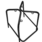 Барный стул со спинкой и подлокотниками на 4-х металлических ножках Douglas Rhombus Серый Велюр варинант исполнения - 6 | Loft Concept в Тюмени