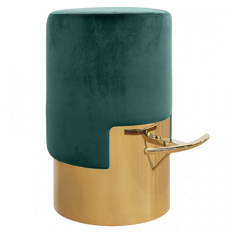 ELLA BAR STOOL Зеленый Барный стул Золотой Малахит (зеленый) ELLA BAR STOOL Зеленый Барный стул Золотой Малахит (зеленый) в Тюмени | Loft Concept