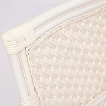 Комплект уличной мебели из ротанга Eloise белый варинант исполнения - 2 | Loft Concept в Тюмени