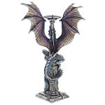 Подсвечник в виде Дракона Grey Blue Dragon Candlestick варинант исполнения - 4 | Loft Concept в Тюмени