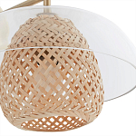Бра с плафоном из плетенного бамбука Corzine варинант исполнения - 3 | Loft Concept в Тюмени