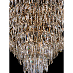 Люстра с каскадом из прозрачного хрусталя Constant Sparks варинант исполнения - 15 | Loft Concept в Тюмени