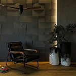 Гипсовая 3D Панель M-08 варинант исполнения - 2 | Loft Concept в Тюмени