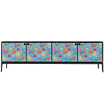 Stiletto Sideboard Blue nautical print варинант исполнения - 2 | Loft Concept в Тюмени