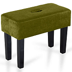 Мягкий  пуф на черных ножках Winton Pouf варинант исполнения - 3 | Loft Concept в Тюмени