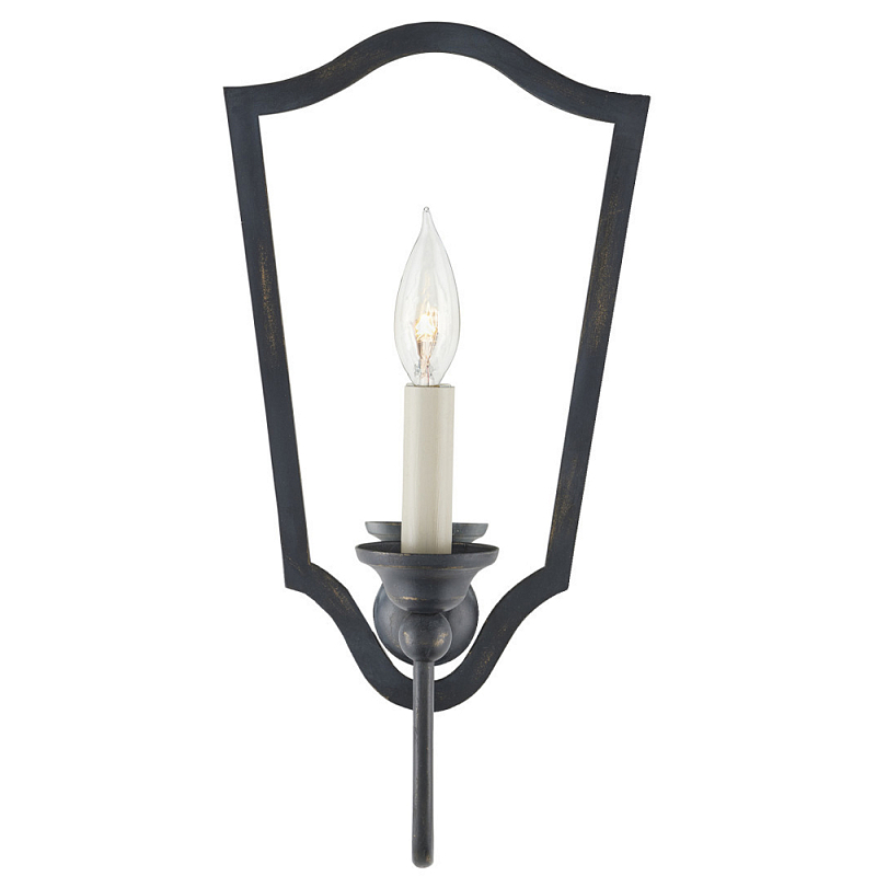 Бра для ванной Black Minimalist Sconce Черный Бра для ванной Black Minimalist Sconce Черный в Тюмени | Loft Concept