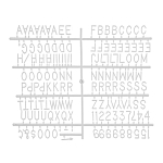 Доска для заметок Upcoming Events варинант исполнения - 3 | Loft Concept в Тюмени