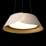 Подвесной светильник круглый с контрастной внутренней отделкой Assol Сup варинант исполнения - 10 | Loft Concept в Тюмени