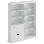 Двойной стеллаж с ящиком и 2-мя дверцами Percent Rack варинант исполнения - 1 | Loft Concept в Тюмени