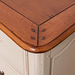 ТВ-тумба из массива дерева в стиле прованс Montmartre Provence TV Stand варинант исполнения - 5 | Loft Concept в Тюмени