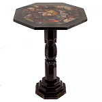 Кофейный стол из натуральных камней Змеевик и Яшма Natural Stone Tables варинант исполнения - 5 | Loft Concept в Тюмени