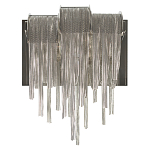 Бра с перфорированными металлическими дугами и цепочками 22 см Atlantis Chain варинант исполнения - 9 | Loft Concept в Тюмени