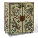 Комод в стиле шинузари с росписью Chinese Eastern Dragon варинант исполнения - 4 | Loft Concept в Тюмени