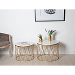 Столик дизайнерский The White Touch варинант исполнения - 3 | Loft Concept в Тюмени