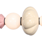 Подвесной светильник фигруный с керамическими элементами 18W LED Fragrant Light варинант исполнения - 4 | Loft Concept в Тюмени