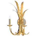 Бра с каркасом в виде пучка золотых перьев Bunch of Feathers варинант исполнения - 2 | Loft Concept в Тюмени