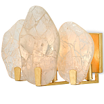 Бра из трех органических форм Quartz Light варинант исполнения - 2 | Loft Concept в Тюмени