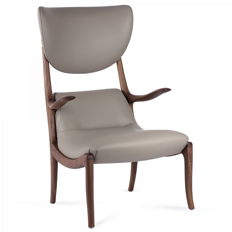 Кресло Roberto Lazzeroni Star Trek Орех Серый в Тюмени | Loft Concept 