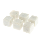 Камни для охлаждения виски из белого мрамора Natural Stone Cube варинант исполнения - 3 | Loft Concept в Тюмени