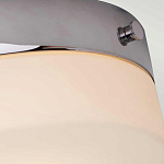 Потолочный светильник для ванных комнат с цилиндрическим плафоном из опалового стекла Elstead Lighting варинант исполнения - 2 | Loft Concept в Тюмени