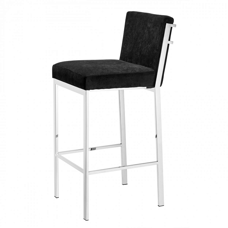 Барный стул Eichholtz Bar Stool Scott Steel Черный Нержавеющая сталь Барный стул Eichholtz Bar Stool Scott Steel Черный Нержавеющая сталь в Тюмени | Loft Concept