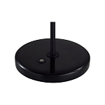 Настольная лампа черного цвета с круглым основанием и длинным прямым плафоном Trumpet tube варинант исполнения - 3 | Loft Concept в Тюмени