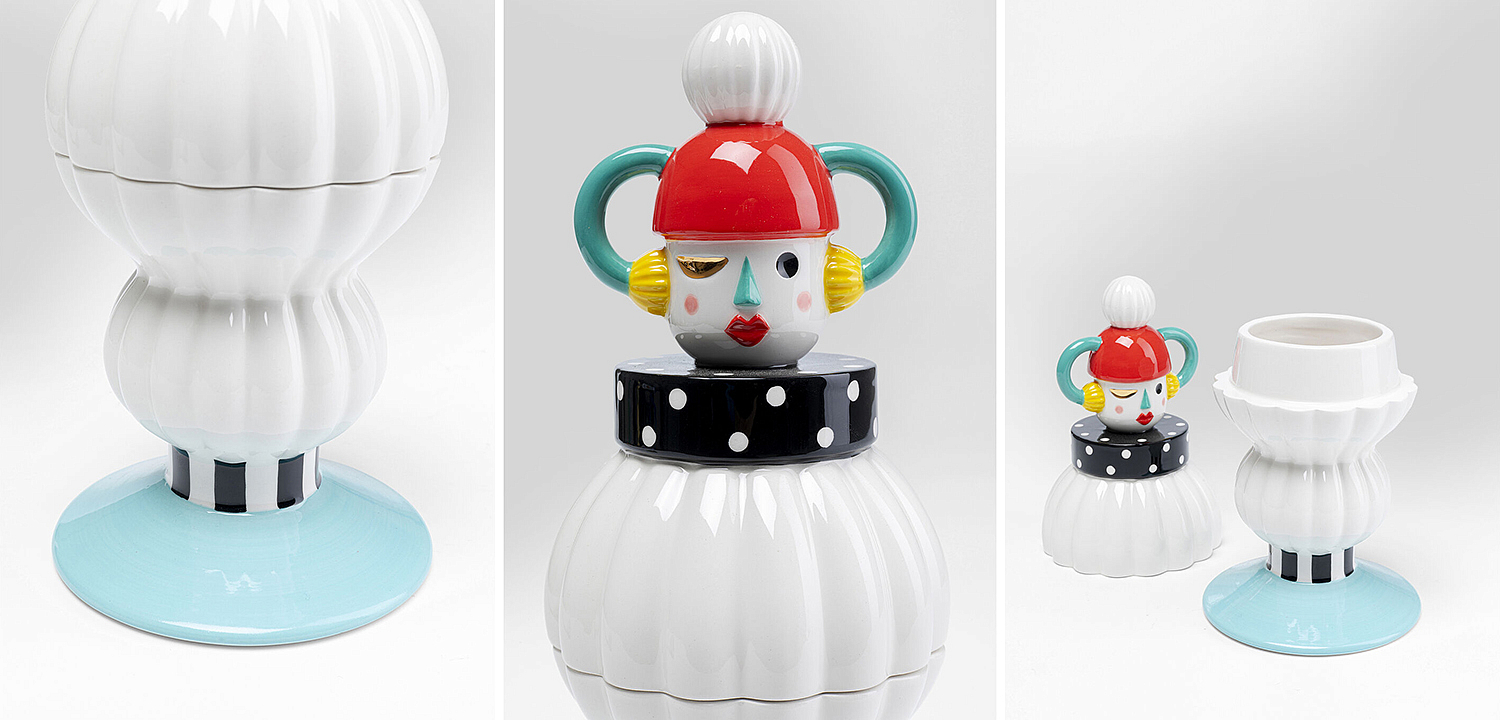 Ваза с крышкой Funny Doll Vase IV Ваза с крышкой Funny Doll Vase IV - Loft-Concept в Тюмени