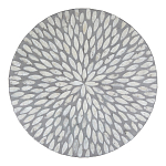 Столик с инкрустацией с перламутровым узором Flower Grey варинант исполнения - 2 | Loft Concept в Тюмени