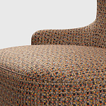 Мебельная ткань Шенилл терракотовый цвет 142 см T4-58 варинант исполнения - 9 | Loft Concept в Тюмени