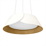 Подвесной светильник круглый с контрастной внутренней отделкой Assol Сup варинант исполнения - 9 | Loft Concept в Тюмени