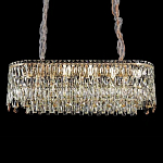 Люстра овальная с хрустальными подвесками Roul Crystal Light варинант исполнения - 2 | Loft Concept в Тюмени