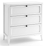 Комод с 3-мя ящиками белый Silva White Chest of Drawers варинант исполнения - 2 | Loft Concept в Тюмени