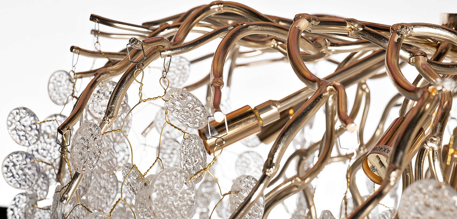 Потолочная люстра FAIRYTREE Champagne Chandelier 60 Потолочная люстра FAIRYTREE Champagne Chandelier 60 - Loft-Concept в Тюмени