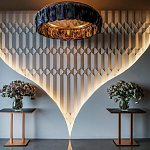 Гипсовая 3D Панель CRYSTAL SYMPHONY A варинант исполнения - 1 | Loft Concept в Тюмени