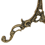 Стол бронзовый круглый с мраморной столешницей Coffee De Bronze варинант исполнения - 2 | Loft Concept в Тюмени