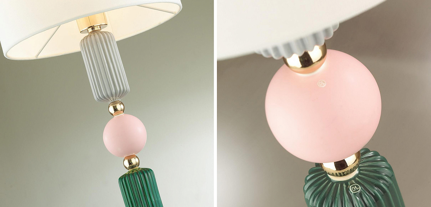 Настольная лампа Керамика Iris Candy table lamp Настольная лампа Керамика Iris Candy table lamp - Loft-Concept в Тюмени