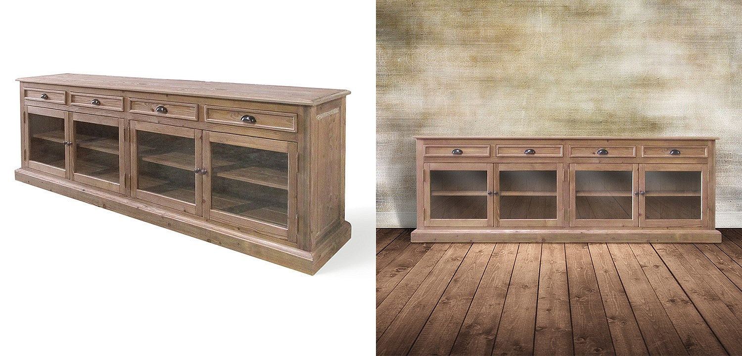 Комод Hakon Provence HARMONIE Natural Patina long Комод Hakon Provence HARMONIE Natural Patina long - Loft-Concept в Тюмени