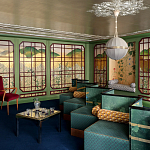 Обои ручная роспись The Plain of Musashi Original colourway on painted Xuan paper with gold ombre варинант исполнения - 1 | Loft Concept в Тюмени