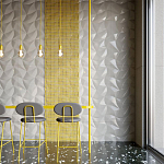 Гипсовая 3D панель с принтографией PM-14 варинант исполнения - 1 | Loft Concept в Тюмени