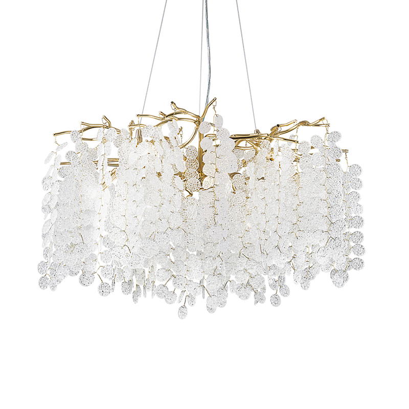 Люстра Raindrops Золотая Золотой в Тюмени | Loft Concept 