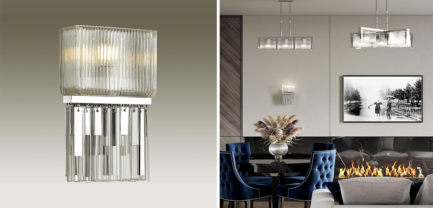 Бра Madelen Chrome Wall Lamp Бра Madelen Chrome Wall Lamp - Loft-Concept в Тюмени