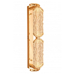 Бра прямоугольное с текстурным природным рисунком IceFlame варинант исполнения - 1 | Loft Concept в Тюмени