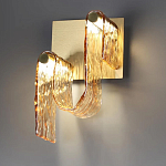 Бра волнистой формы из фактурного стекла Wave варинант исполнения - 7 | Loft Concept в Тюмени