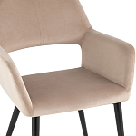 Стул с подлокотниками бежевый NEASAN STOOL варинант исполнения - 6 | Loft Concept в Тюмени