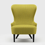 Мебельная ткань Шенилл горчичный цвет 142 см T4-62 варинант исполнения - 7 | Loft Concept в Тюмени