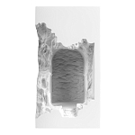 Встраиваемый в стену гипсовый светильник под покраску с эффектом разрушенной стены Antiquity Athena варинант исполнения - 2 | Loft Concept в Тюмени