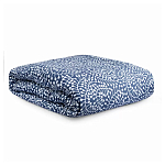 Постельное белье темно-синего цвета с рисунком Blossom Essence Sophie варинант исполнения - 4 | Loft Concept в Тюмени