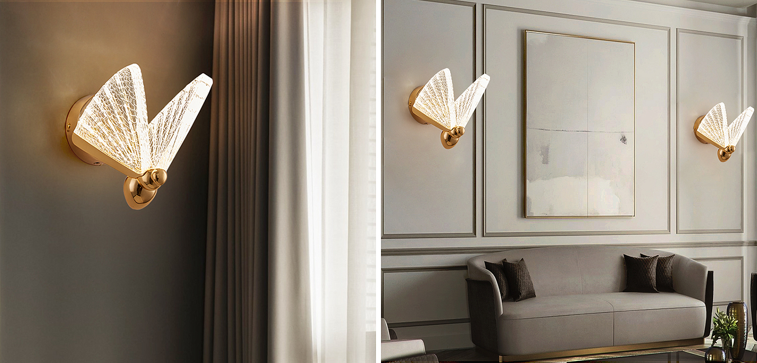 Бра Butterfly Wall Lamp A Бра Butterfly Wall Lamp A - Loft-Concept в Тюмени